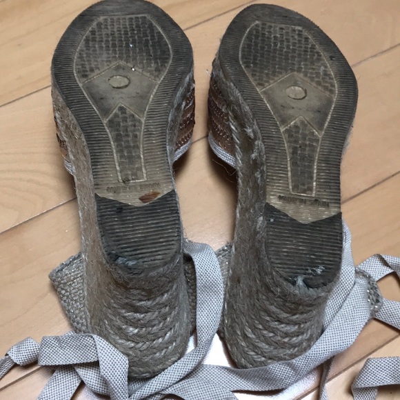 Golden sequins espadrilles - Picture 4 of 8